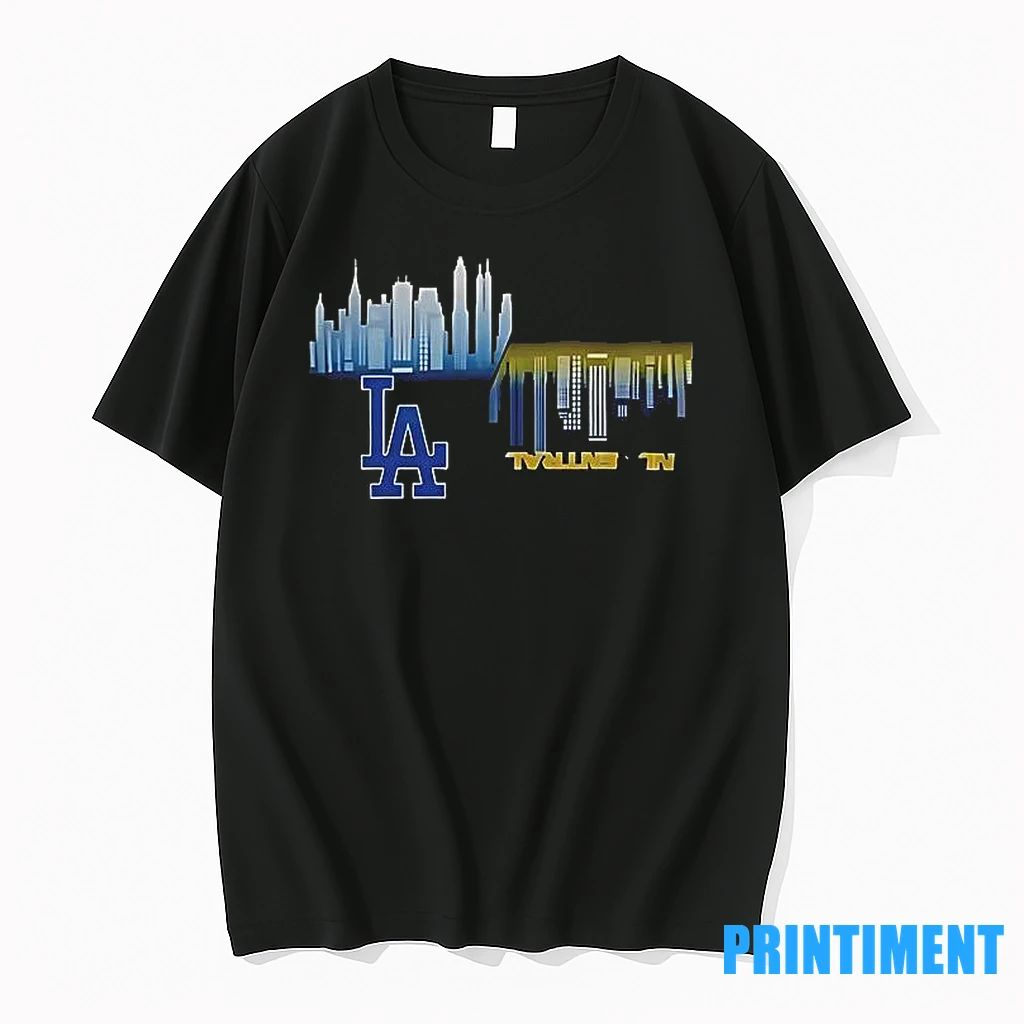 Good Los Angeles Dodgers Vs Milwaukee Brewers Mlb Gameday Schedule Skyline City 2025 Tshirts Sweater