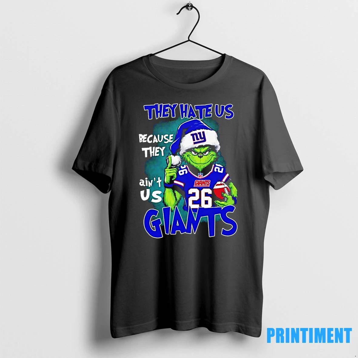 The Grinch They Hate Us Because They Aint Us New York Giants Tshirts Sweater