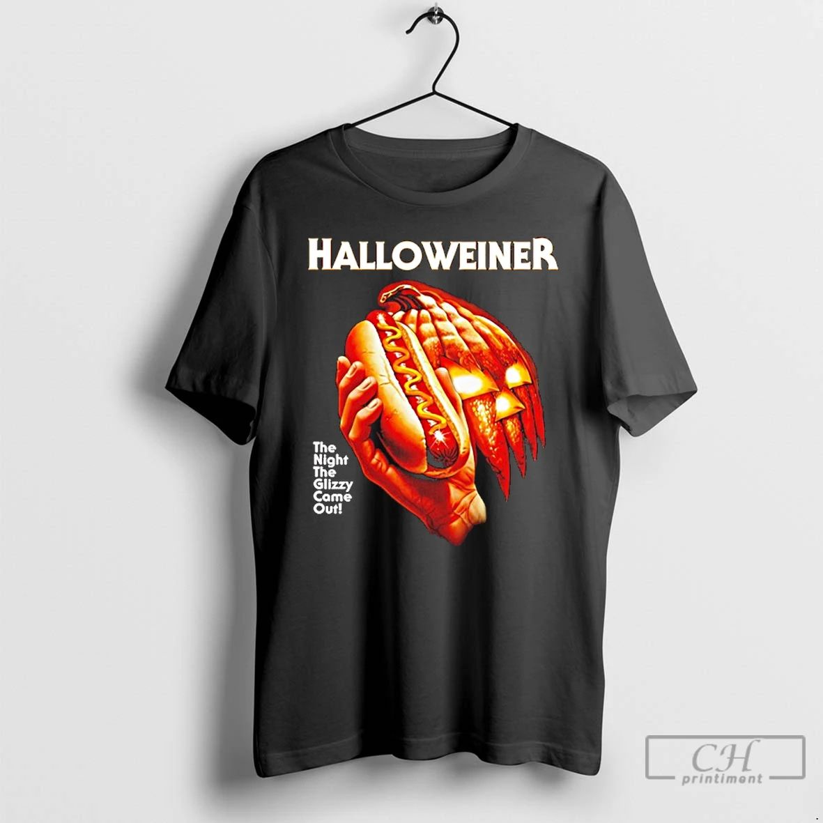 Classic Halloweiner The Night The Glizzy Came Out Hotdog Halloween T Shirts