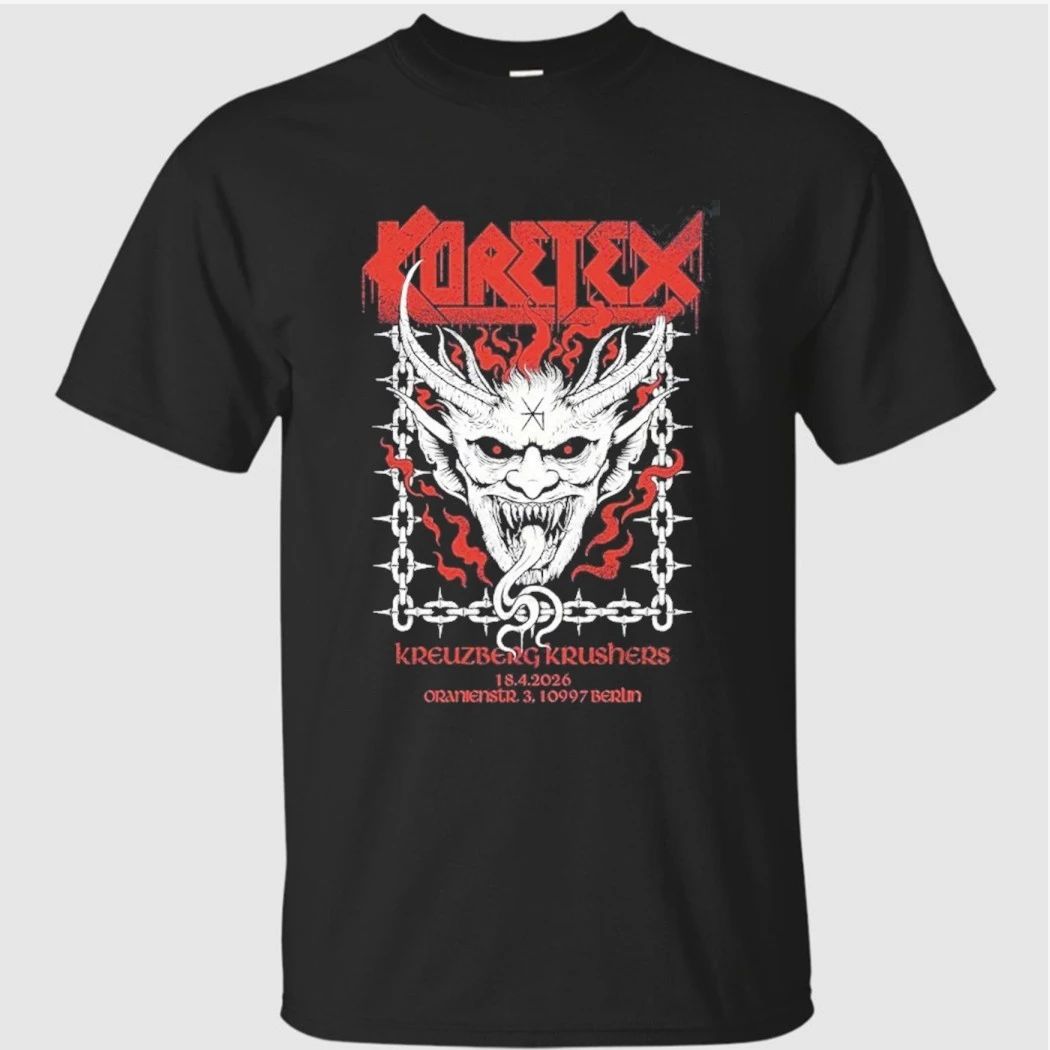 Kreator X Coretex Berlin Germany 2026 Exclusive Tee At Oranienstr Kreuzberg Krushers April 18 2026 Shirt