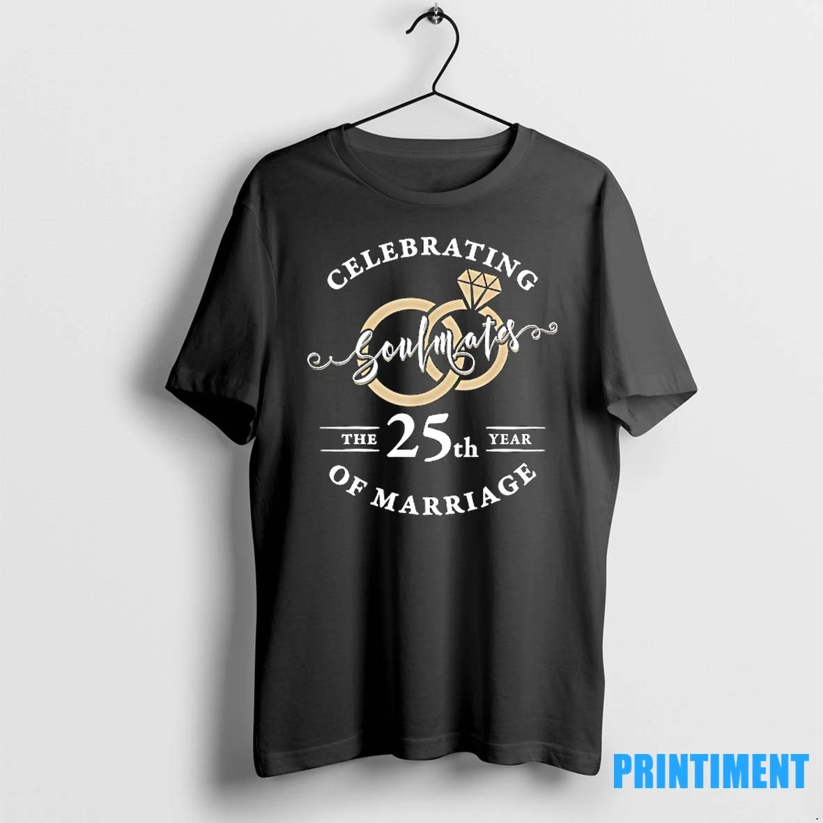 Soulmates Celebrating Of Marriage The 25th Years Tshirts Sweater