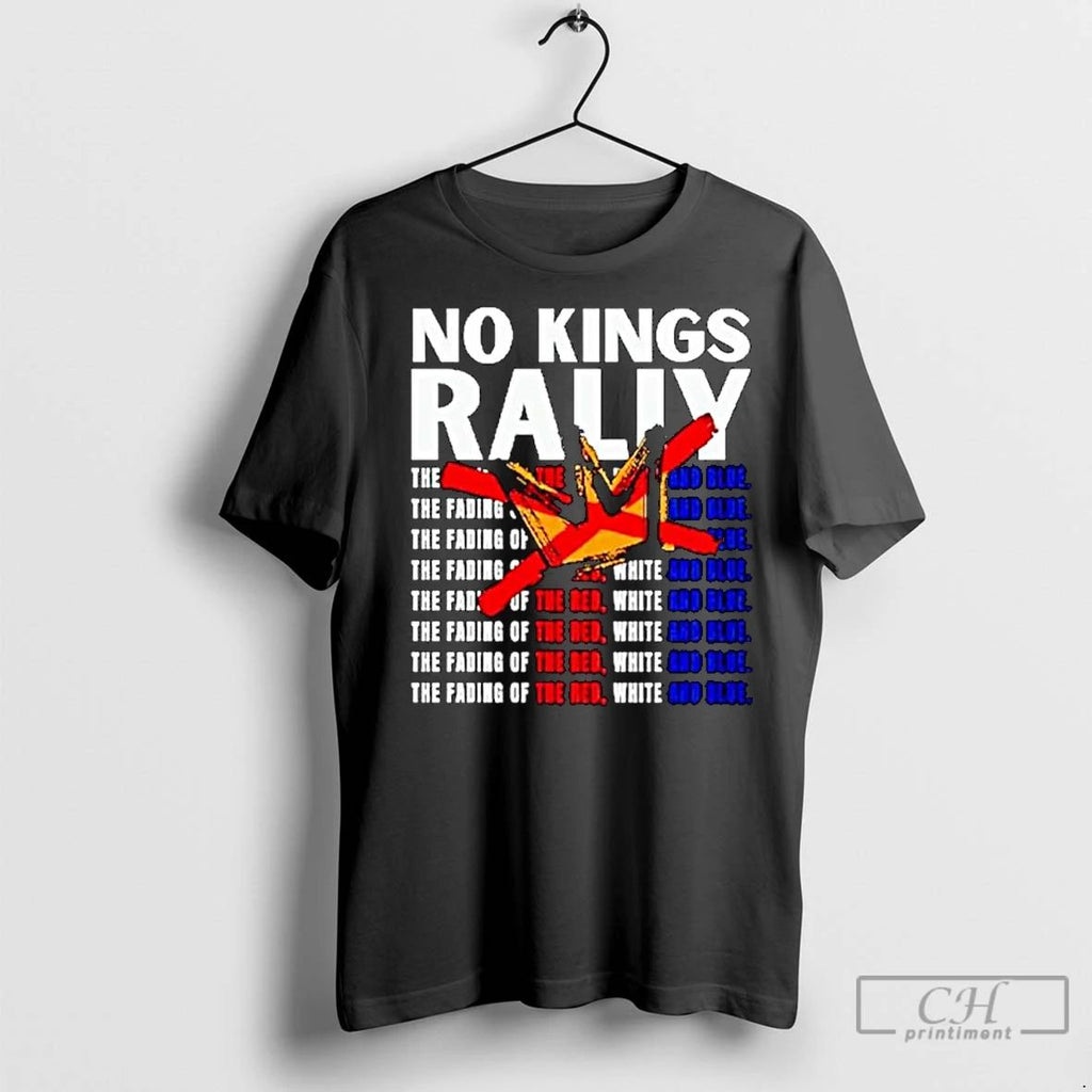Classic No Kings Rally The Fading Of The Red White And Blue Ornaments
