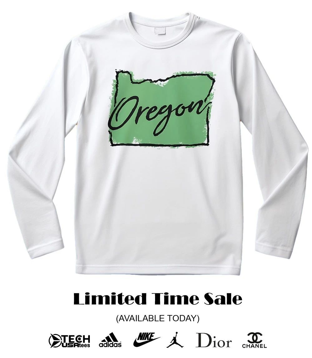Oregon State Outline script shirt