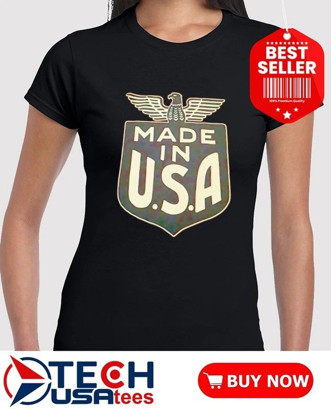 Made in U.S.A. logo shirt
