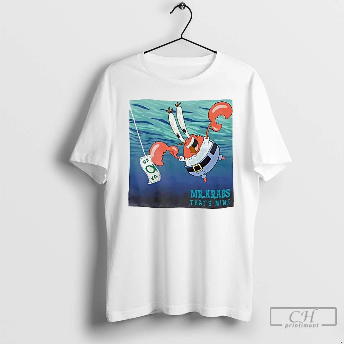 Classic Mr Krabs Thats Mine Cartoon T Shirts
