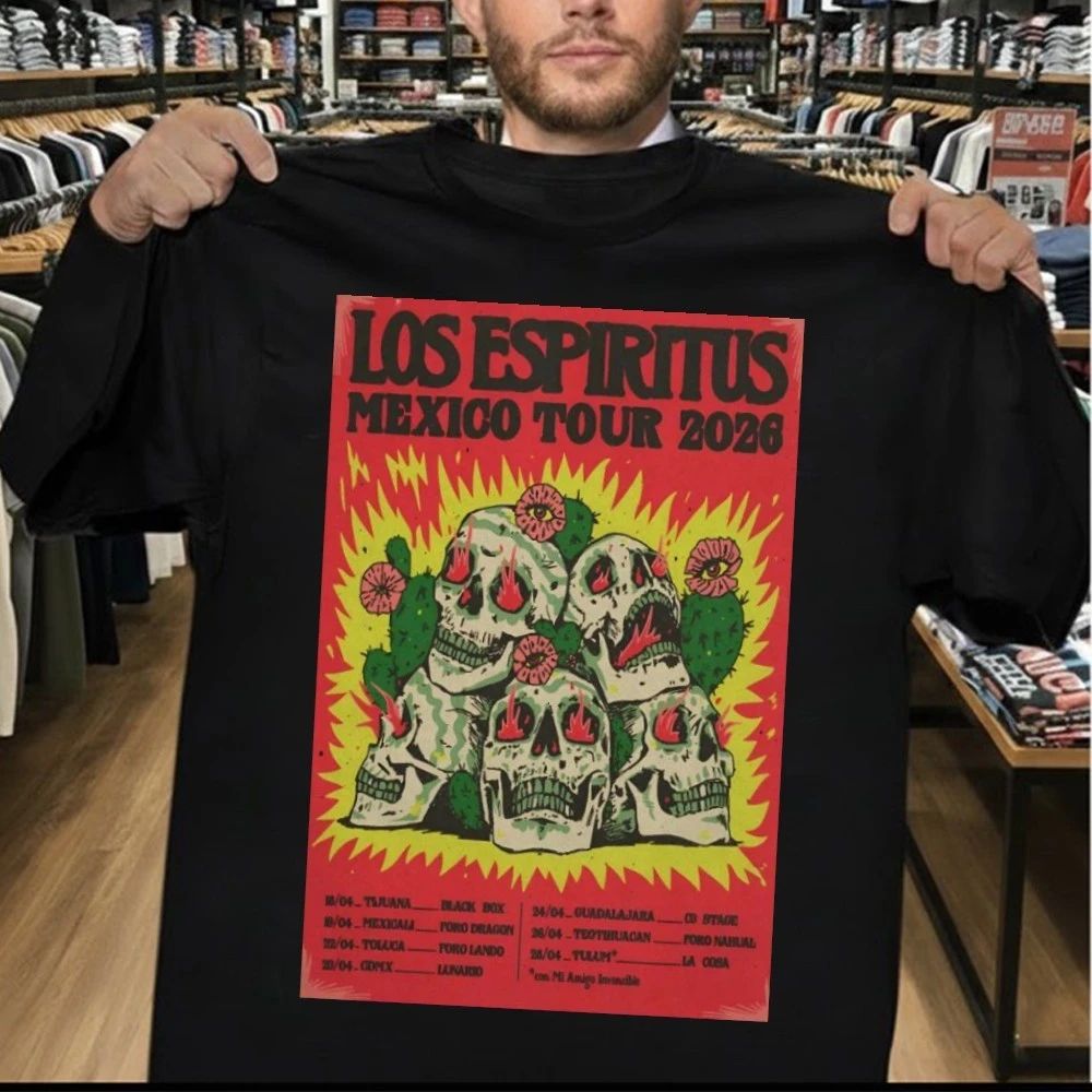 Los Espiritus Mexico 2026 Shows Poster Shirt