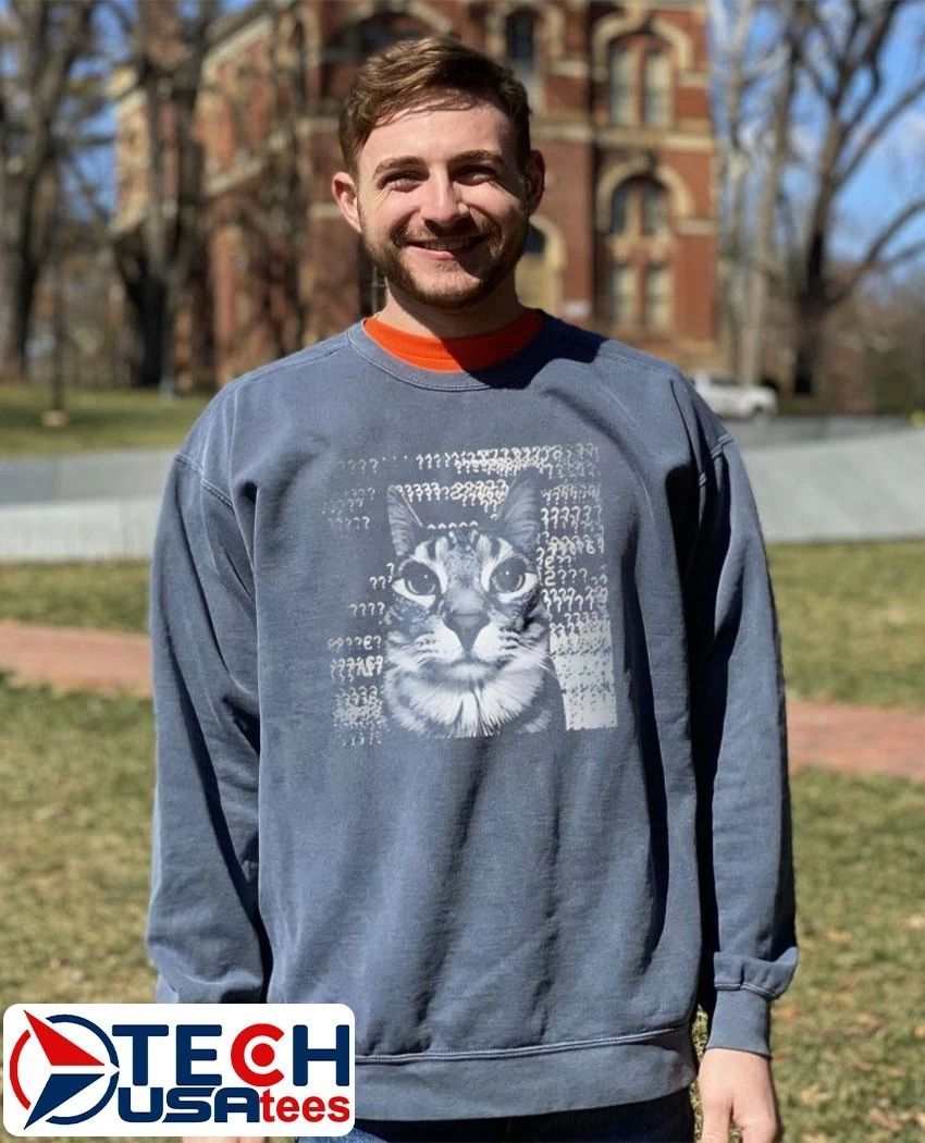 Cat portrait shirt