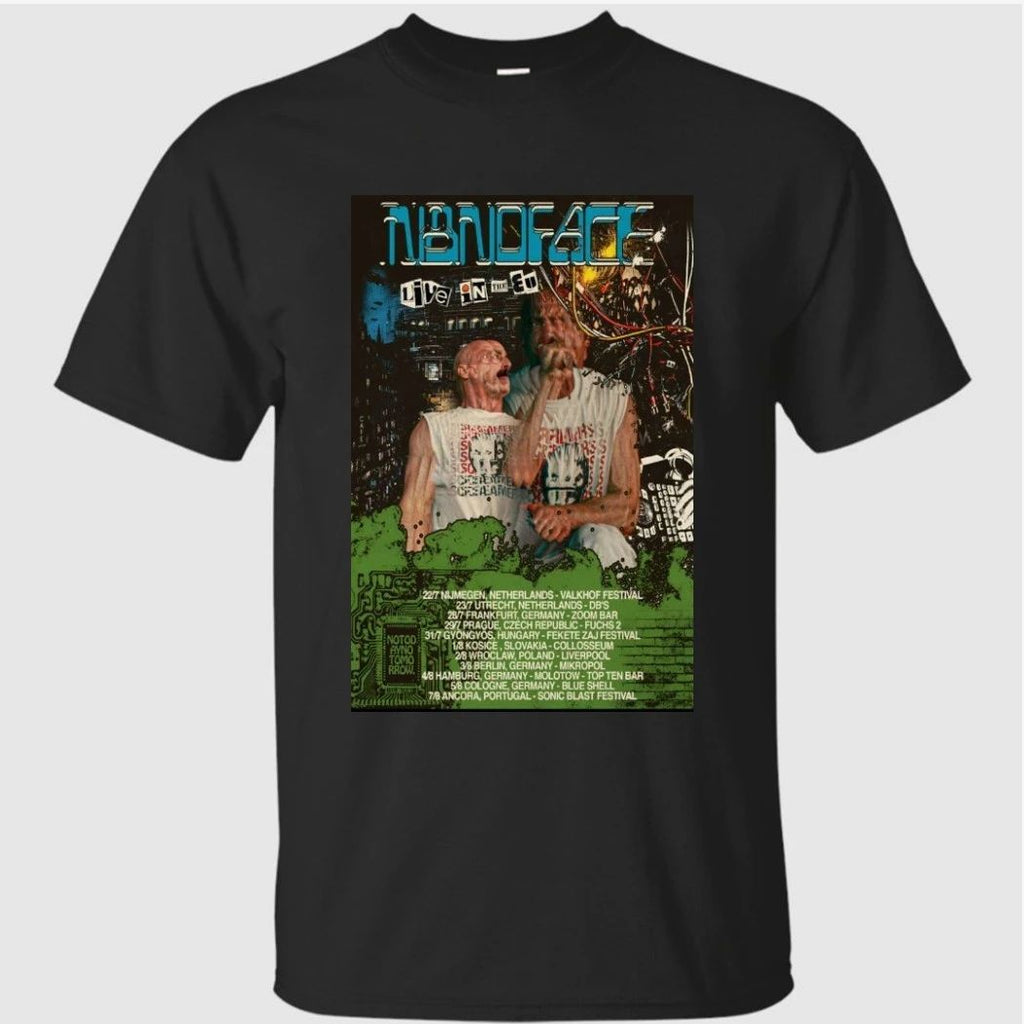 N8NOFACE EU Tour 2026 Poster Shirt