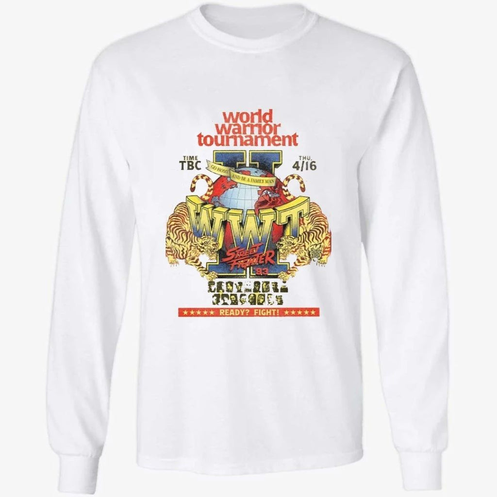 Street Fighter Movie World Warrior Tournament Flyer Shirt