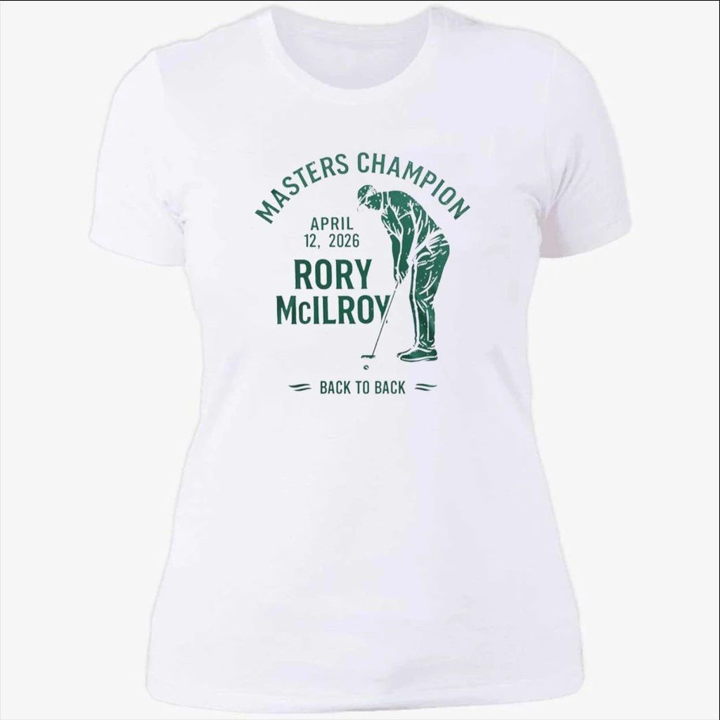 Rory McIlroy Back to Back Masters Golf Shirt