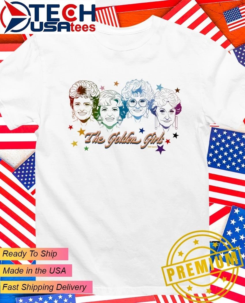 The Golden Girls colorful shirt