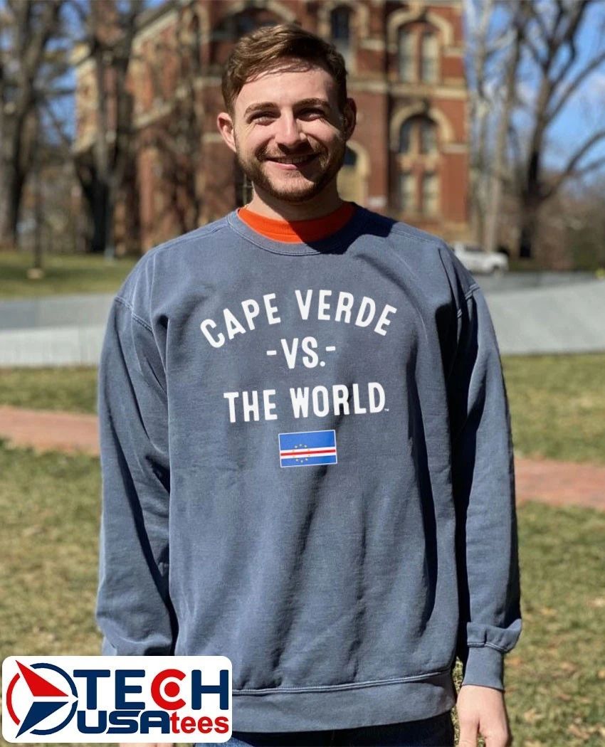 Cape Verde vs The World flag shirt