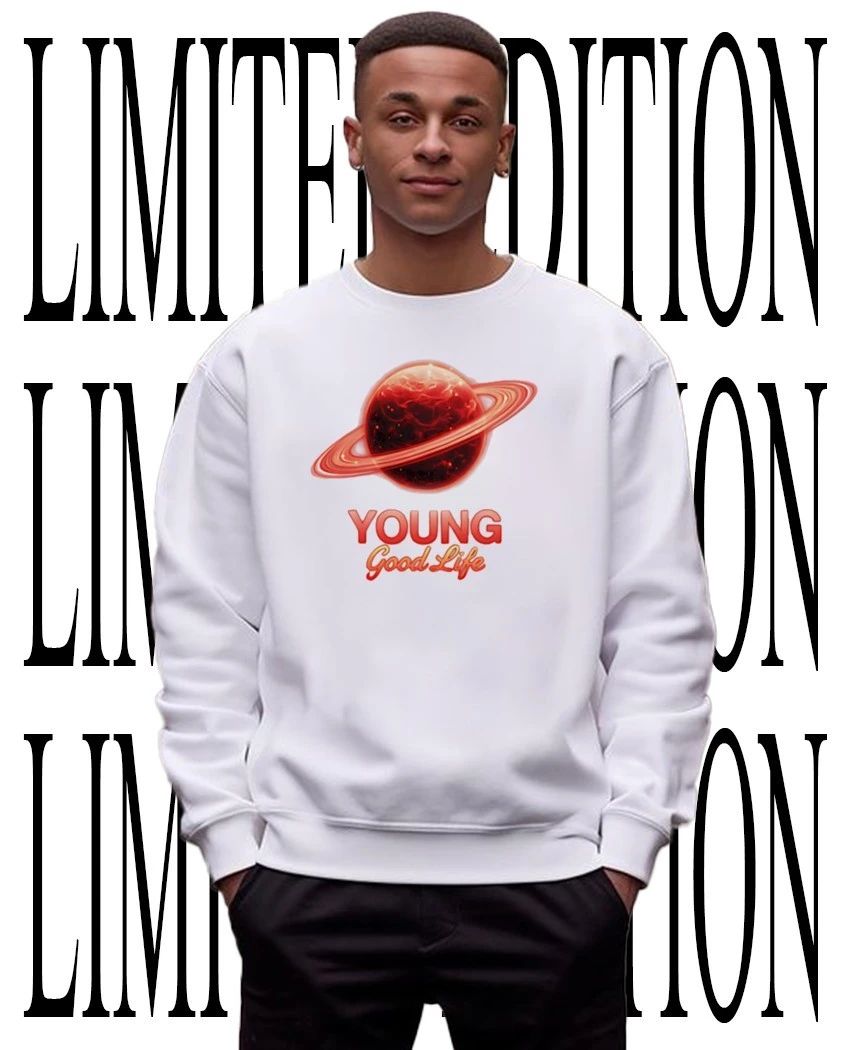 Young good life planet shirt