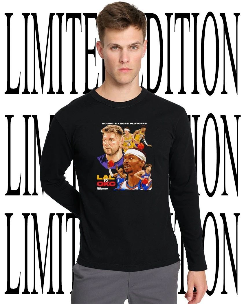 Round 2 2026 NBA Playoffs Los Angeles Lakers vs Oklahoma City Thunder shirt