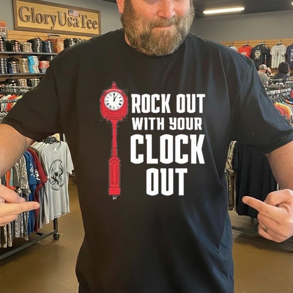 Chase Burns Rock Out With Your Clock Out Shirt