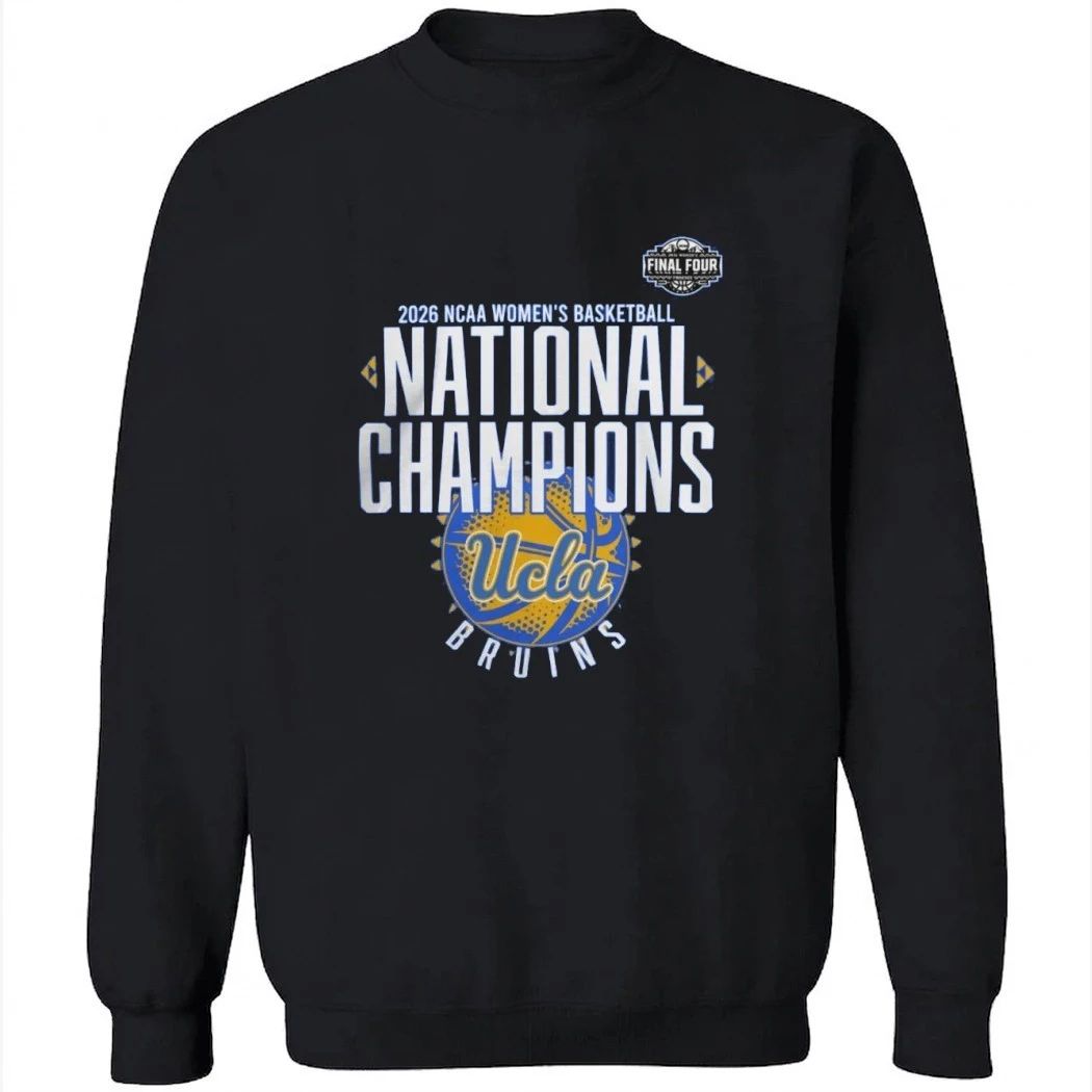 UCLA Bruins 2026 NCAA Women’s Basketball National Champions Locker Room T-Shirt
