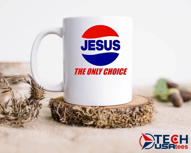Jesus the only choice Pepsi logo shirt