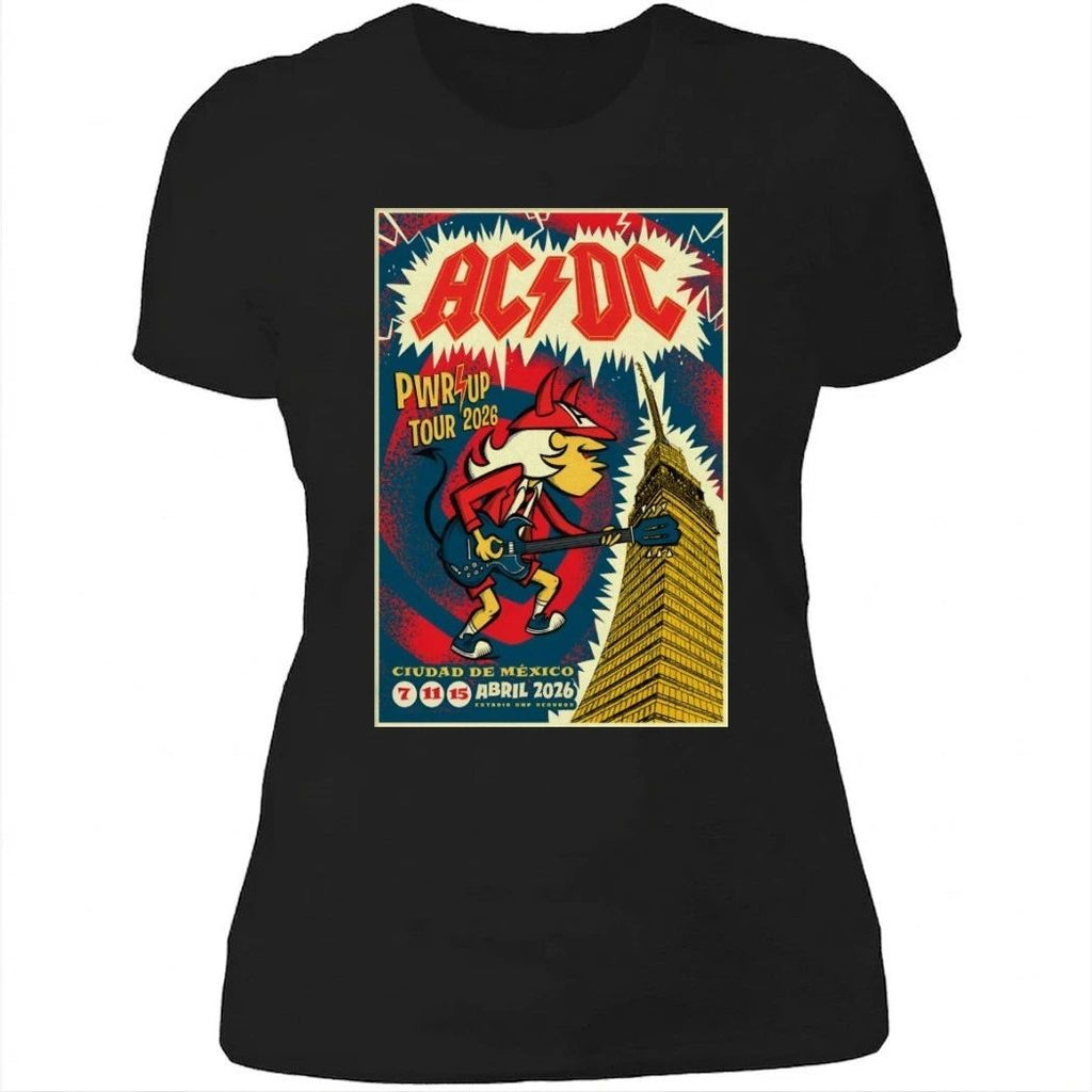ACDC Apr 7-15 2026 Estadio GNP Seguros Mexico Shirt