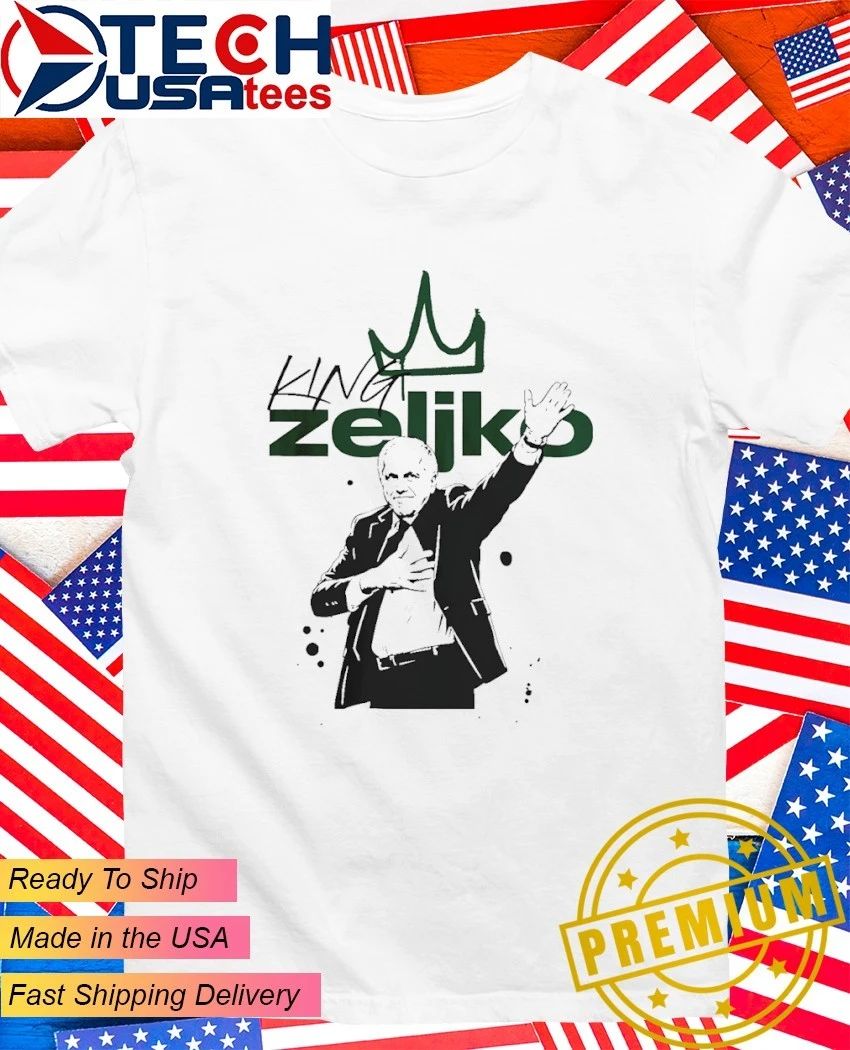 King Zeljko Obradovic the Euroleague Coach of the Year shirt