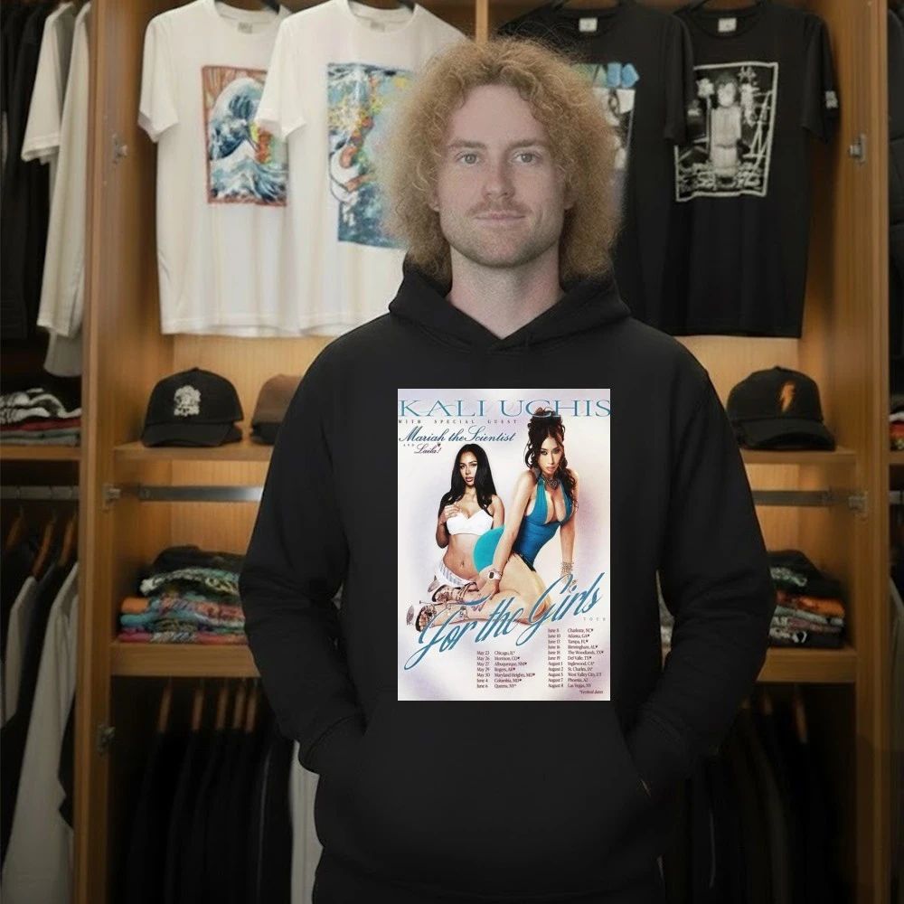Kali Uchis announces the For The Girls tour with Mariah the Scientist and Laila Tour 2026 Poster Shirt