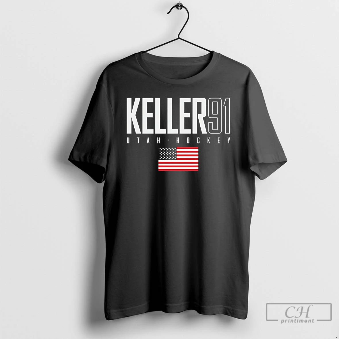 Classic Clayton Keller Utah Hockey Usa Elite Number And Name
