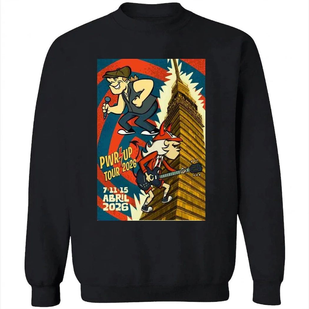 ACDC At Estadio GNP Seguros In Mexico City Mexico On Apr 7 2026 Shirt
