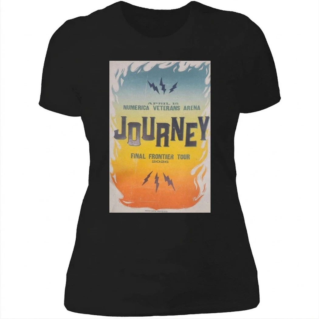Journey Final Frontier Tour April 15 2026 Shirt