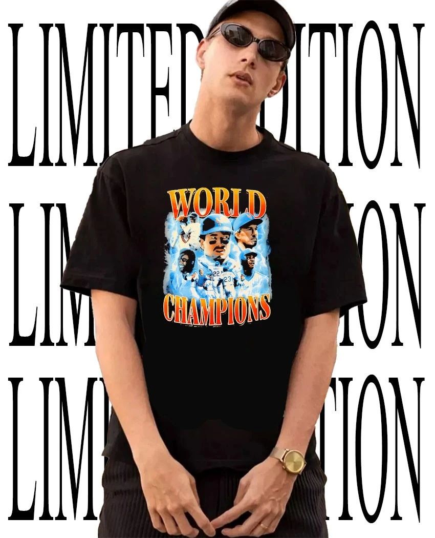 World Champions New York Mets vintage graphic shirt