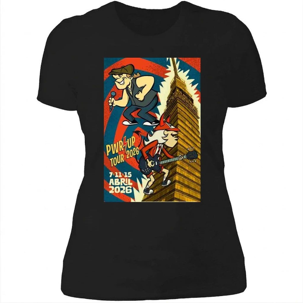 ACDC At Estadio GNP Seguros In Mexico City Mexico On Apr 7 2026 Shirt
