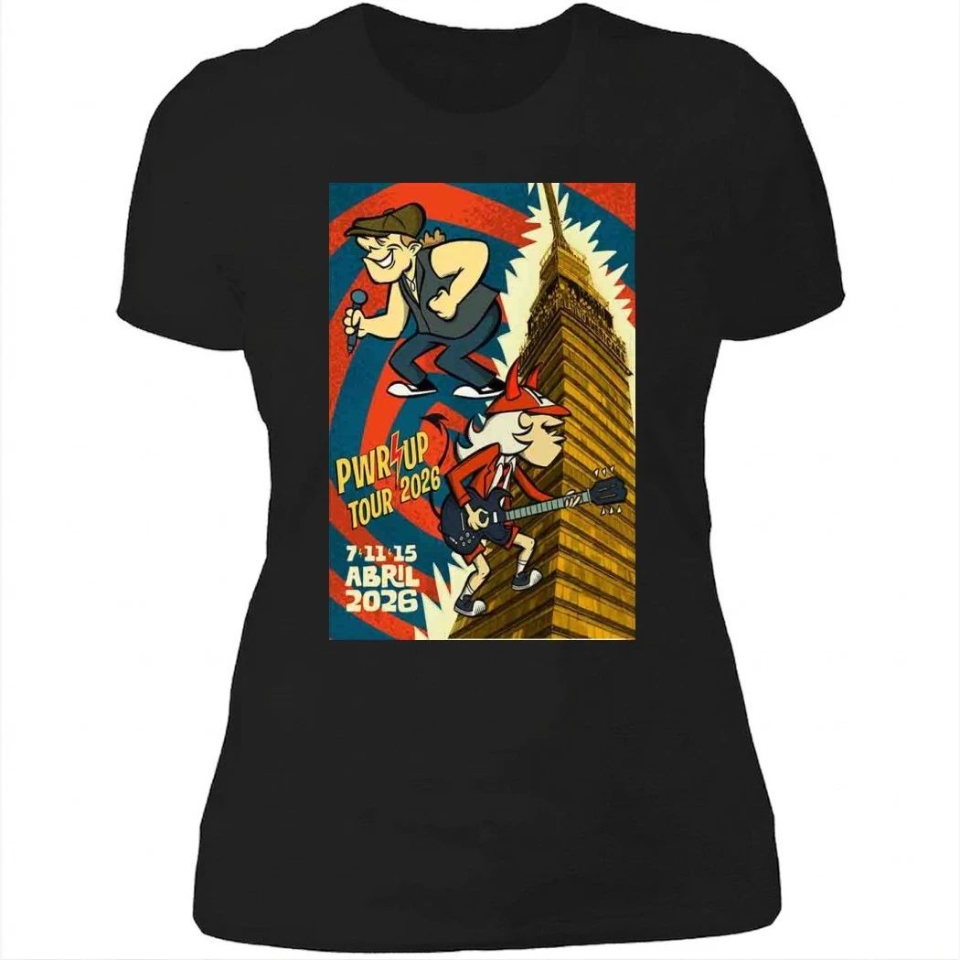 ACDC At Estadio GNP Seguros In Mexico City Mexico On Apr 7 2026 Shirt