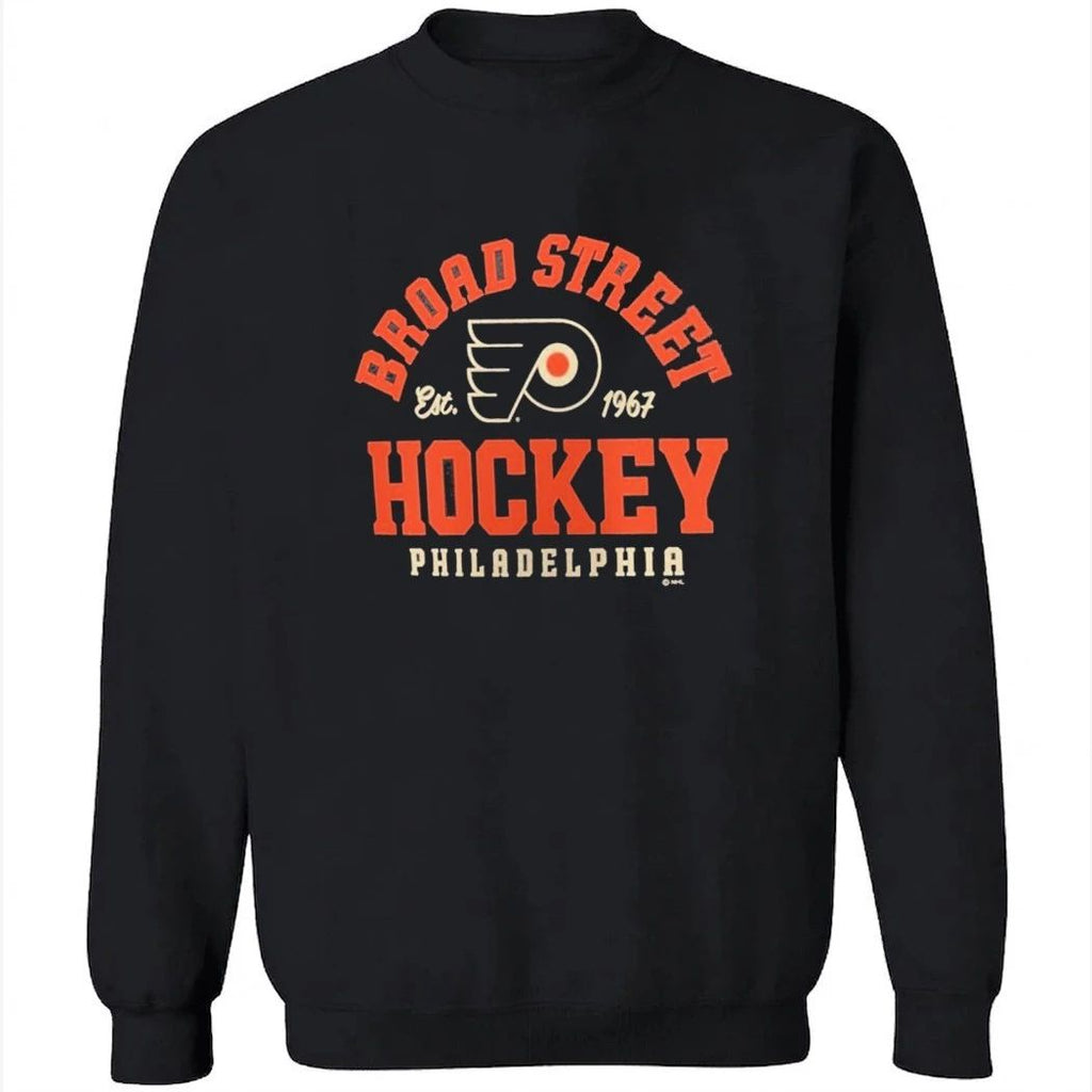 Philadelphia Flyers Black Hometown Collection Broad Street T-Shirt