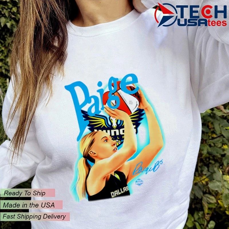 Paige Bueckers Dallas Wings WNBA 2026 signature shirt
