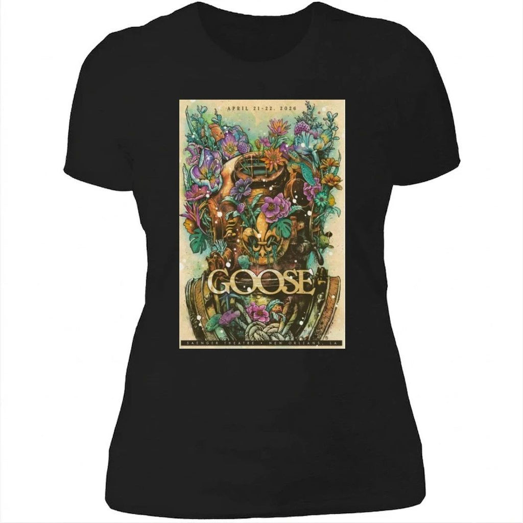 Goose April 21-22, 2026 Saenger Theatre New Orleans, LA Poster Shirt