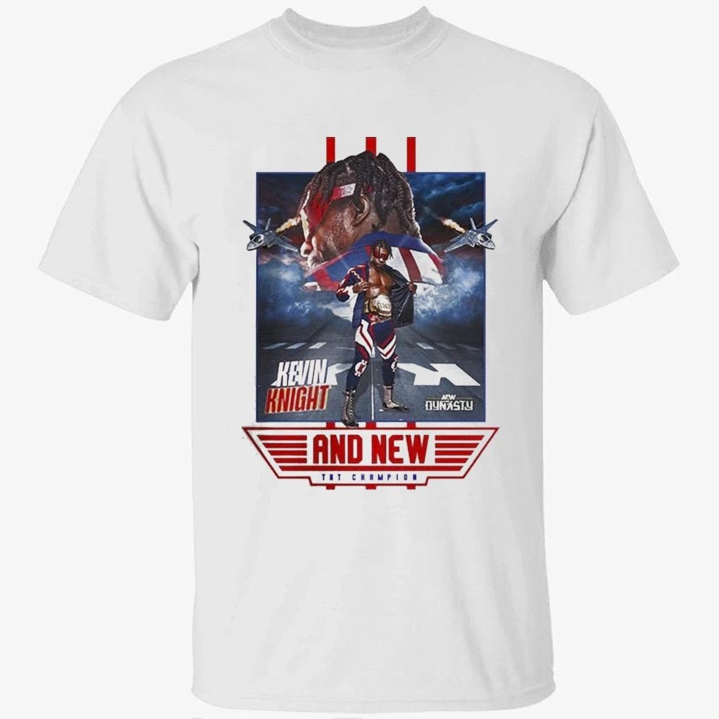 Kevin Knight AEW TNT Champion Dynasty Wrestling 2026 And New Champion Shirt