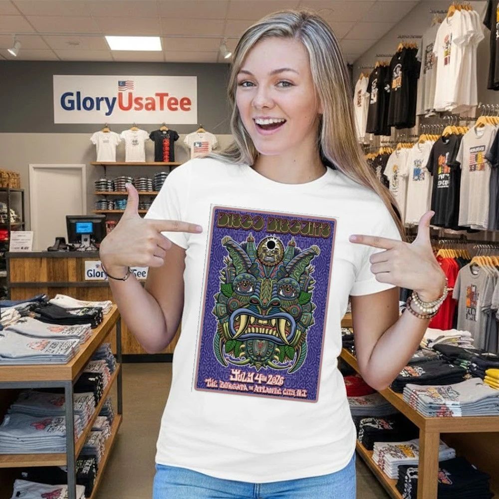 The Disco Biscuits Tour Atlantic City NJ On July 4 2026 Poster Shirt