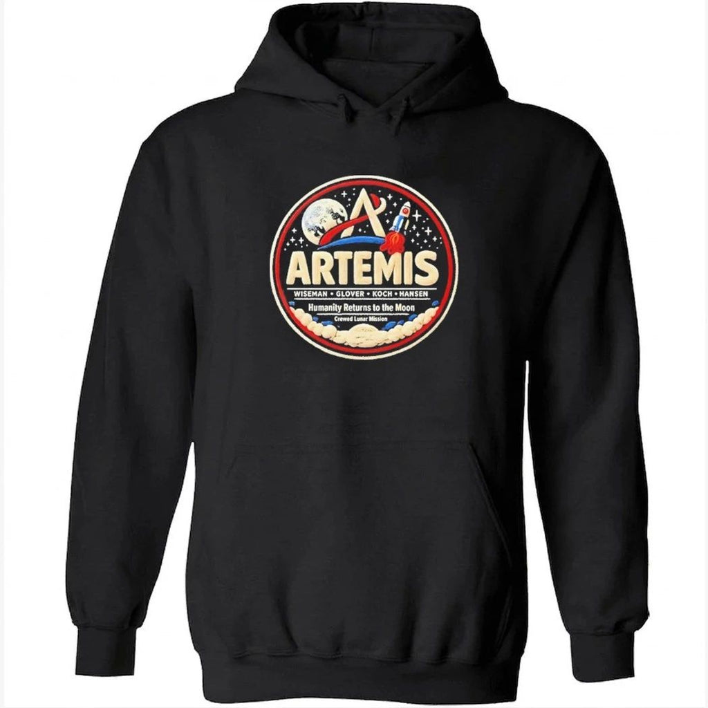 NASA Artemis II Back To The Moon 2026 Humanity Returns To The Moon Crewed Lunar Mission Shirt