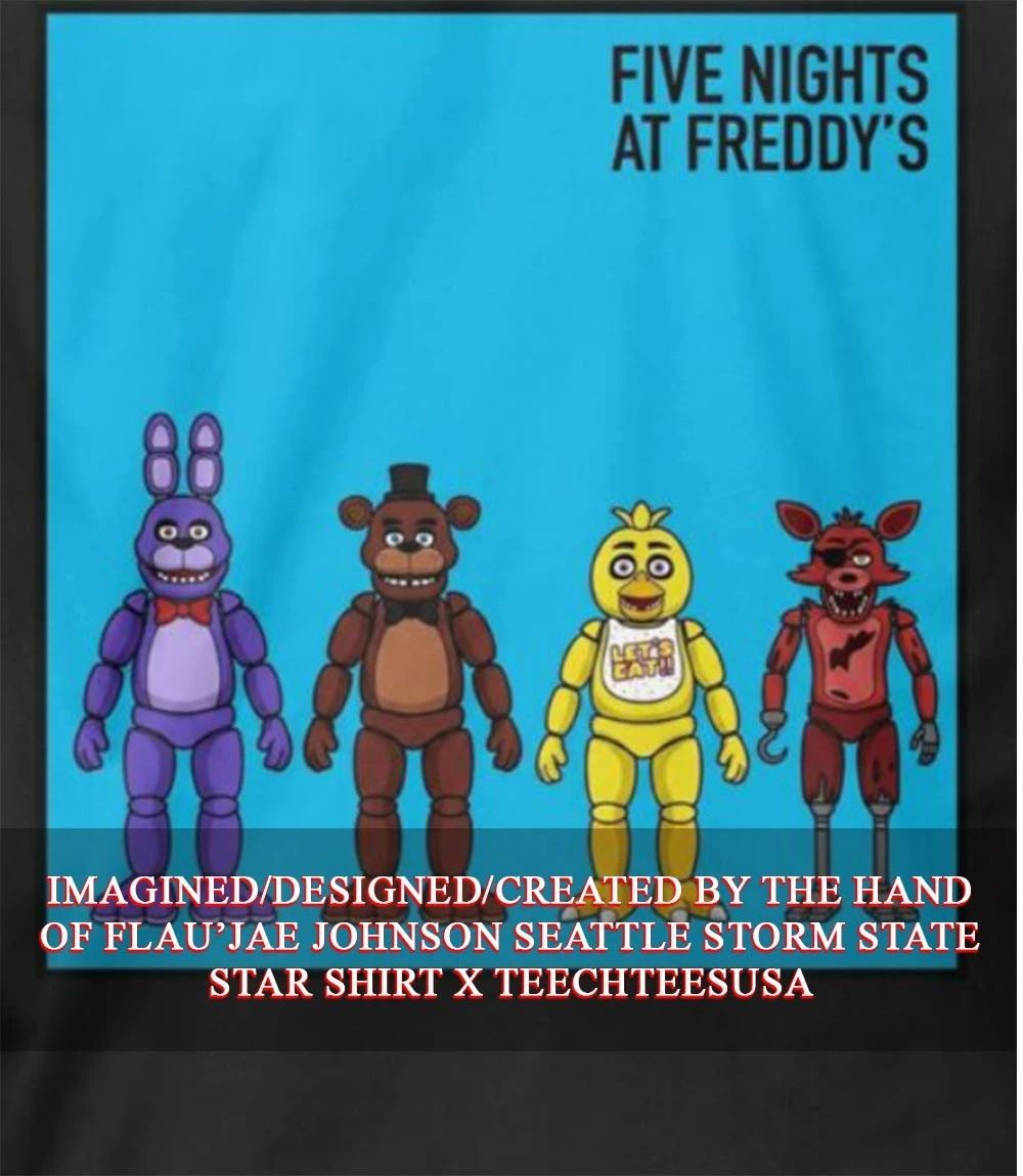 Five Nights at Freddy’s Weezer shirt