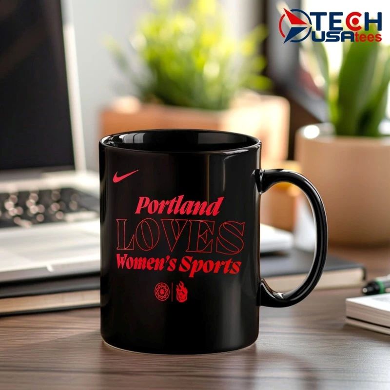 Portland Fire Loves Women’s Sports logo shirt