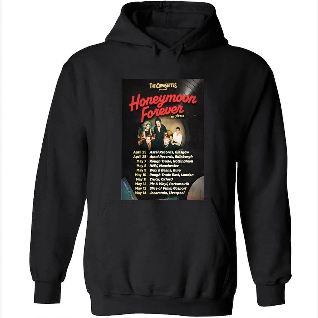The Covasettes Honeymoon Forver 2026 Poster Shirt