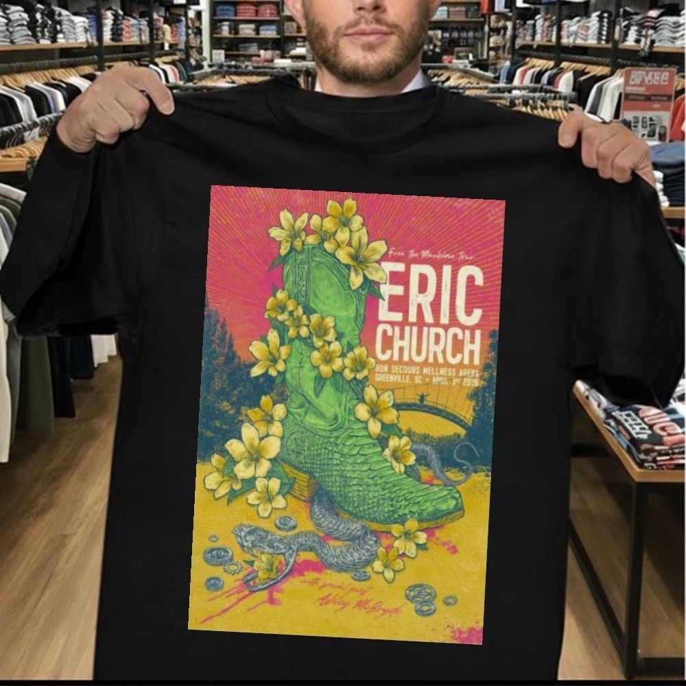 Eric Church Greenville, SC Apr 3 2026 Shirt