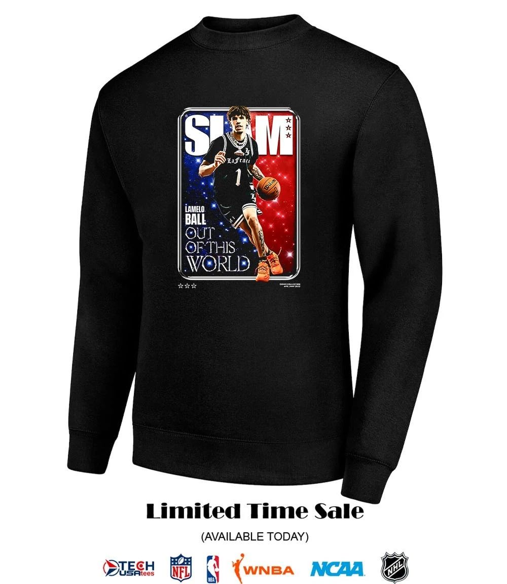 SLAM LaMelo Ball out of this World shirt by slamgoods