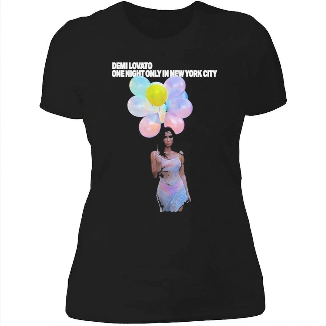 Demi Lovato One Night Only In New York City Shirt