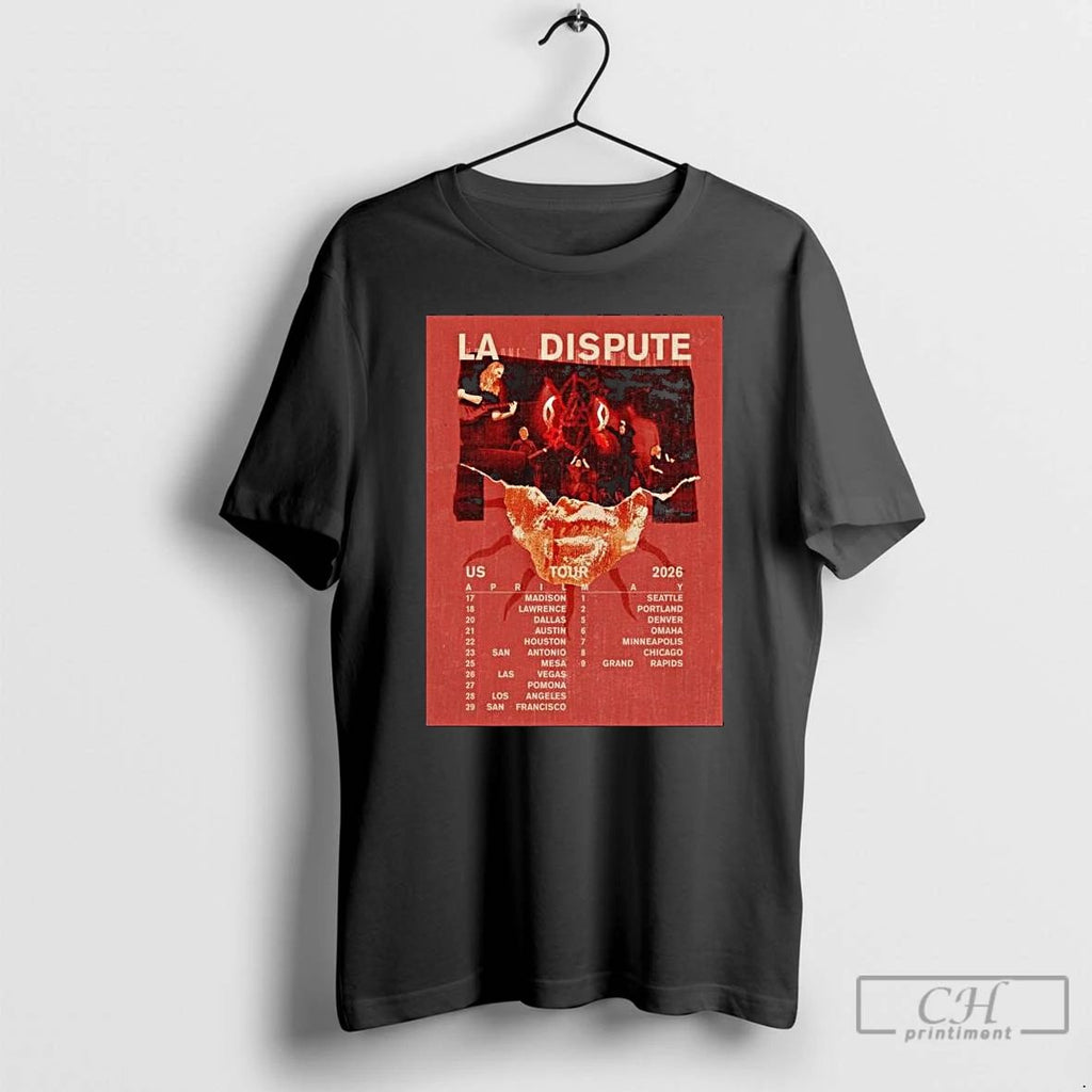 Classic La Dispute No One Was Driving The Car Tour 2025 Long Sleve T Shirts