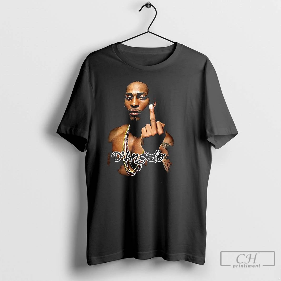 Classic Dangelo Middle Finger Gang T Shirts