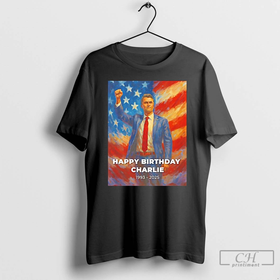 Classic Happy Birthday Charlie 1993 2025 T Shirts