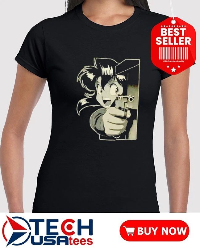 Rally Vincent Fashion Victim Gunsmith Cats 1990s shirt