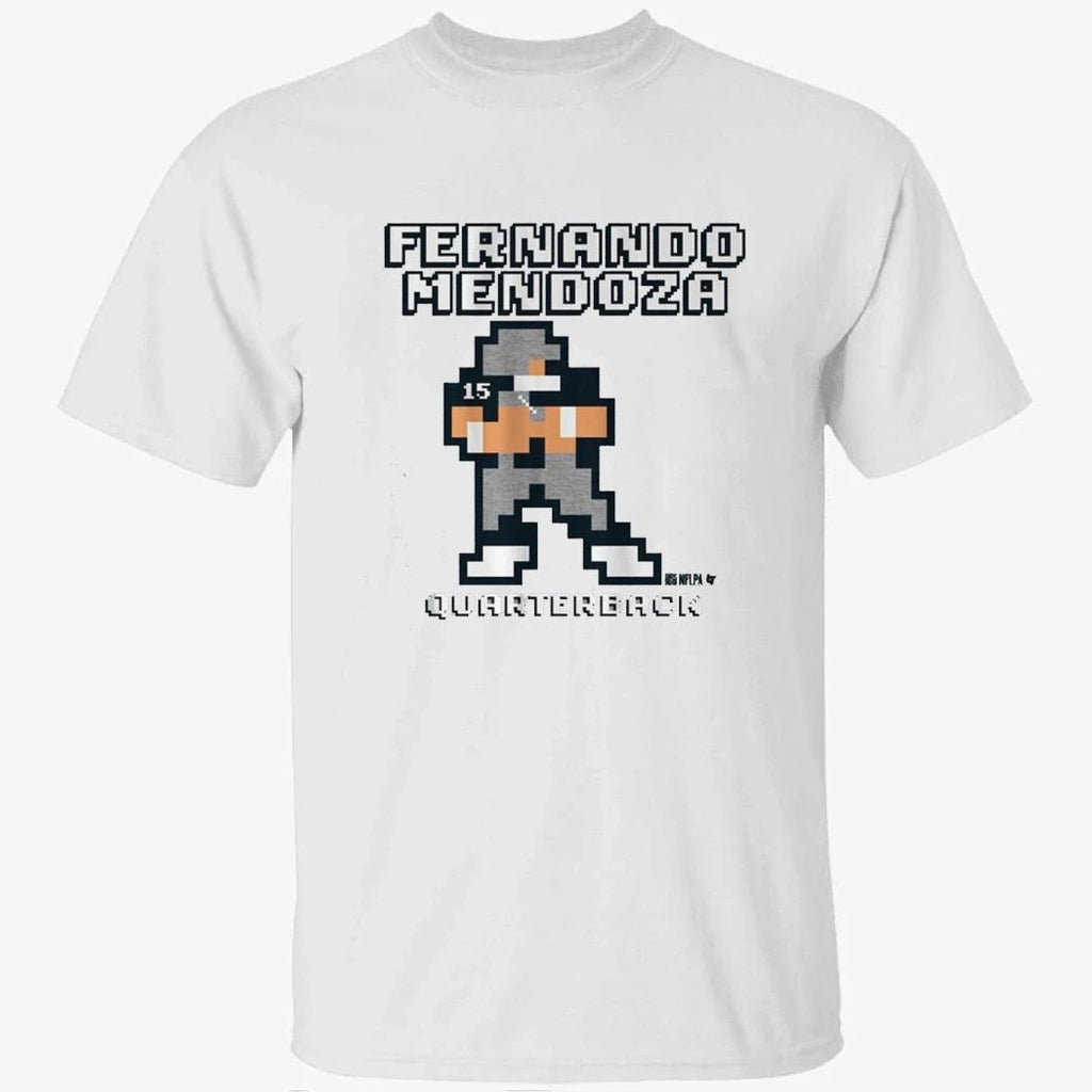 Fernando Mendoza Vegas Retro Baller Quarterback Shirt