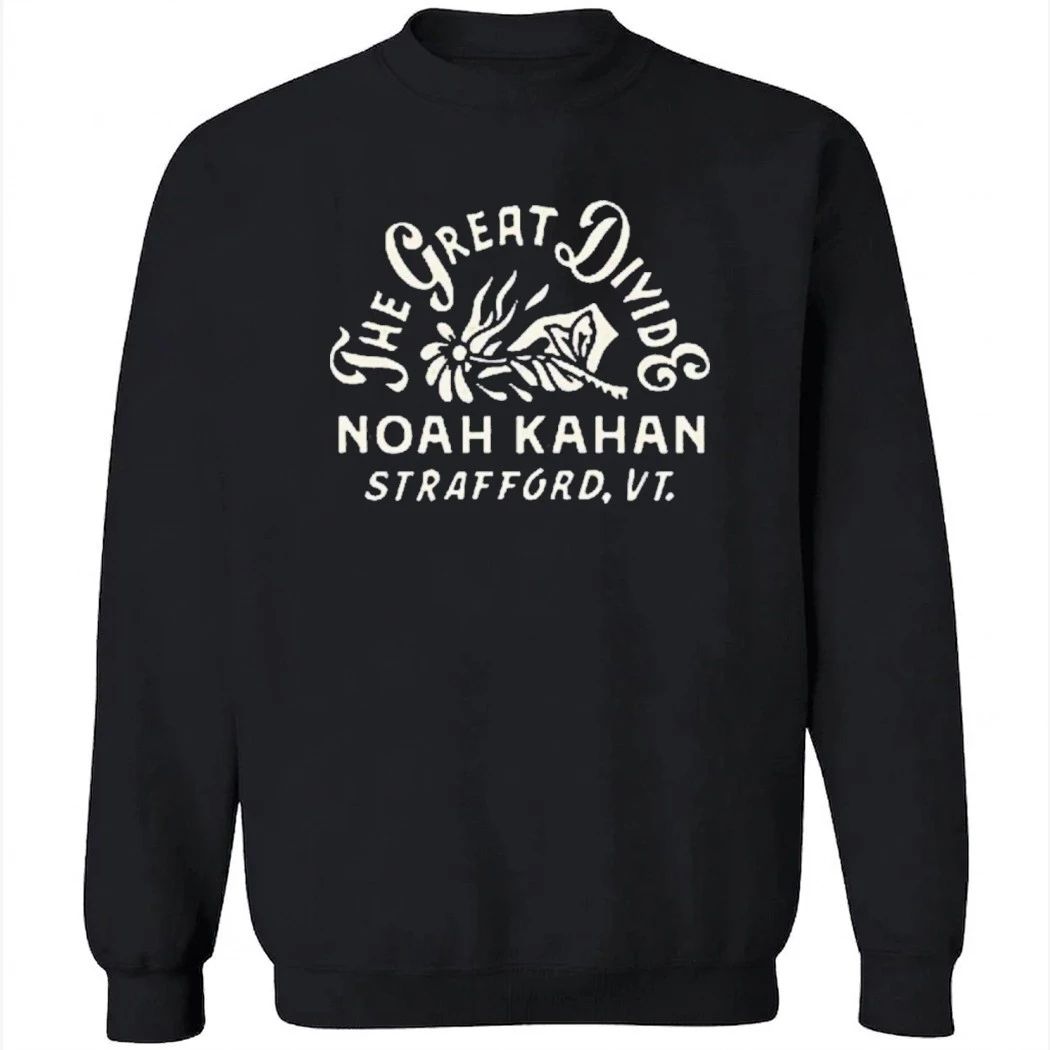 Noah Kahan The Great Divide Wildflower Strafford VT Shirt