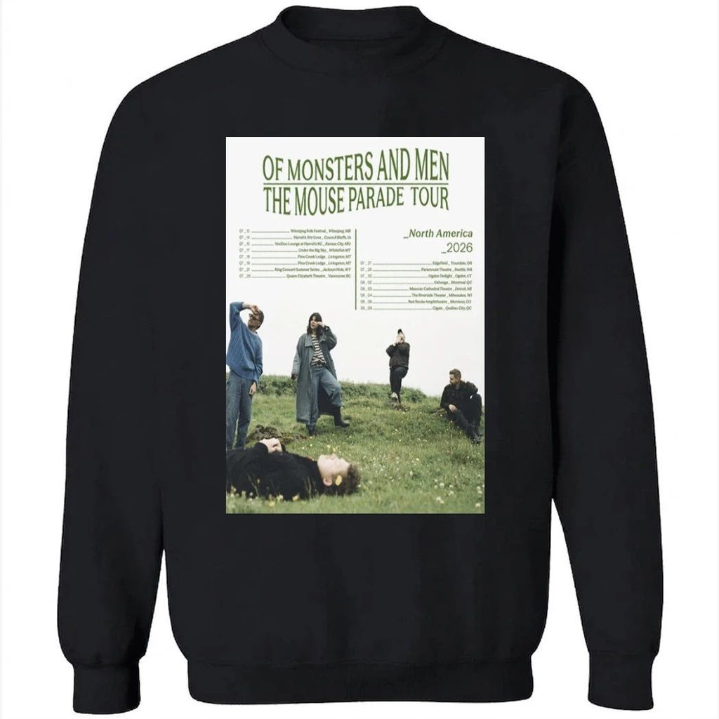 Of Monsters and Men North America 2026 Poster Shirt