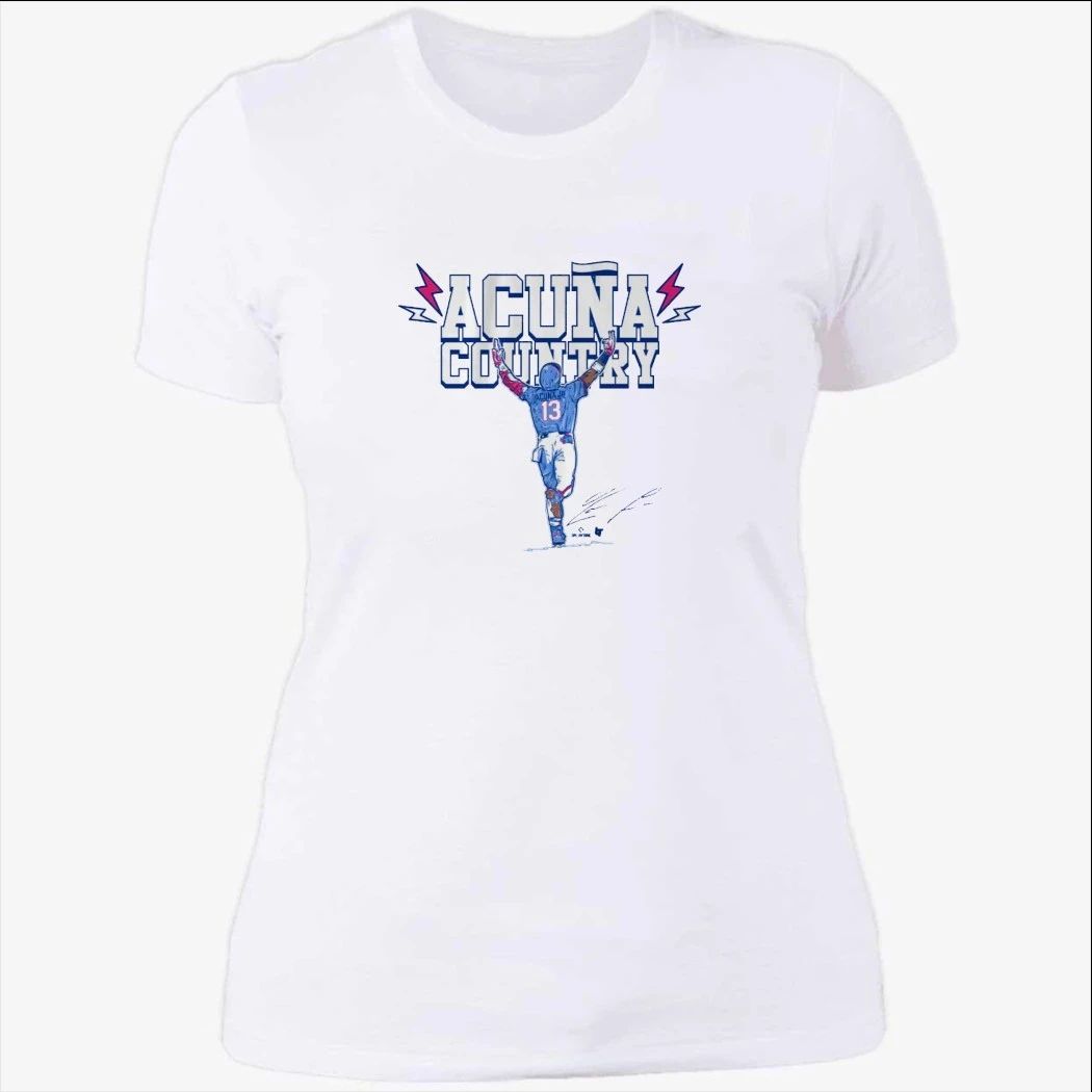 Ronald Acuña Jr. Country Atlanta Baseball Shirt